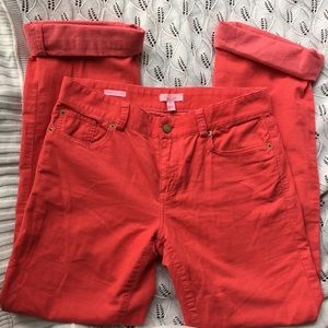 Lilly Pulitzer Main Line Fit coral pants
